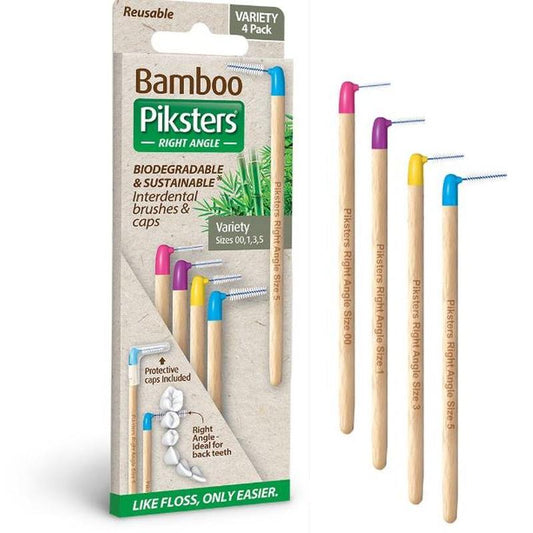 Piksters Bamboo Ragers Hoek Assorted (4 st.)-Piksters-Sordent