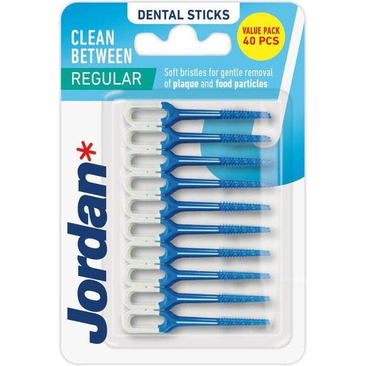 Jordan Clean Between Dental Sticks - Regular (40 st.)-Jordan-Sordent