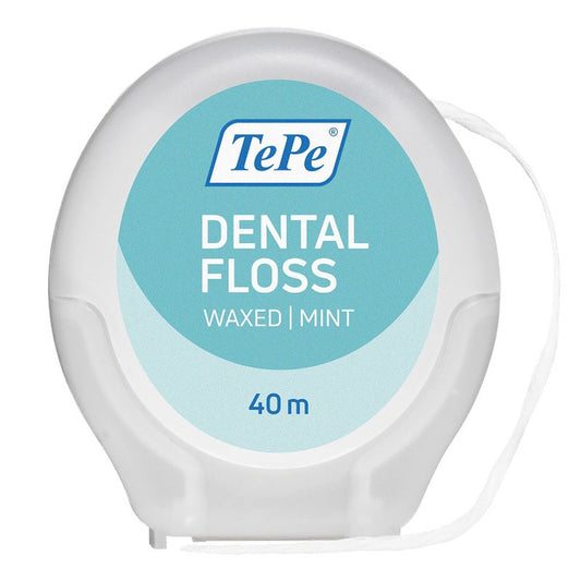 TePe® Dental Floss Waxed Mint (40 m)-TePe-Sordent
