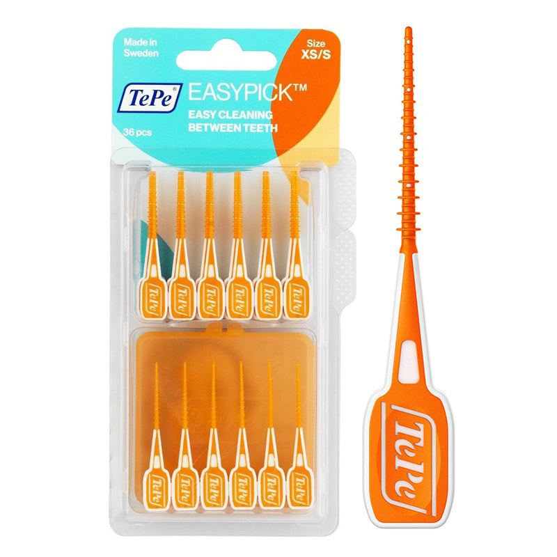 TePe® Easypick™ Blisterverpakking - Div. Maten (36 st.)-TePe-X-Small/Small-Sordent