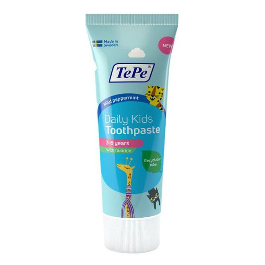 TePe® Daily™ Kids Tandpasta met Fluoride (75 mL)-TePe-Sordent