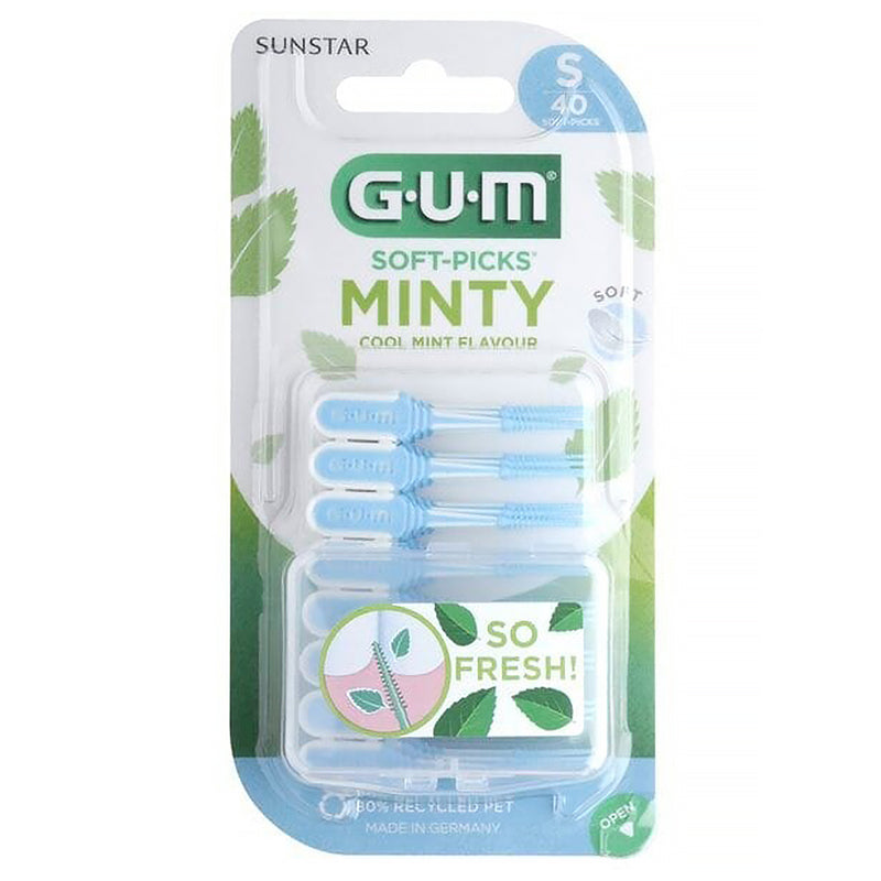 GUM® SOFT-PICKS® MINTY tandenstokers Small (40 st.)-GUM-Sordent
