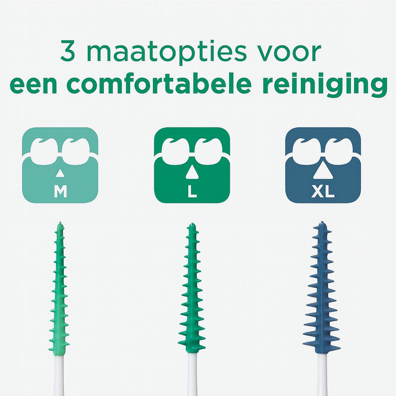 GUM® SOFT-PICKS® ORIGINAL tandenstokers Large (50 st.)-GUM-Sordent