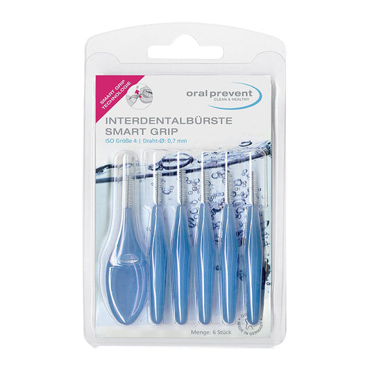 Oral Prevent Smart Grip Ragers Blister Blauw 0.7 mm (6 st.)-Oral Prevent-Sordent