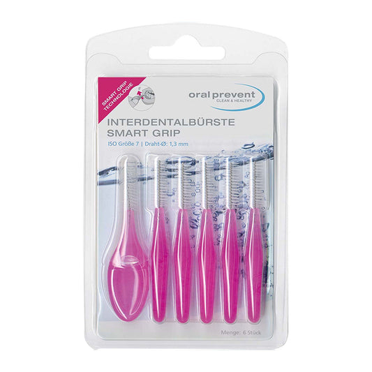 Oral Prevent Smart Grip Ragers Blister Lila 1.3 mm (6 st.)-Oral Prevent-Sordent