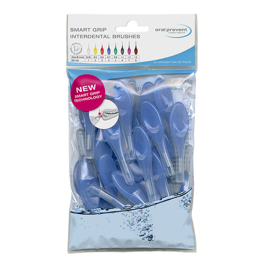 Oral Prevent Smart Grip Ragers Navulzak Blauw 0.7 mm (25 st.)-Oral Prevent-Sordent