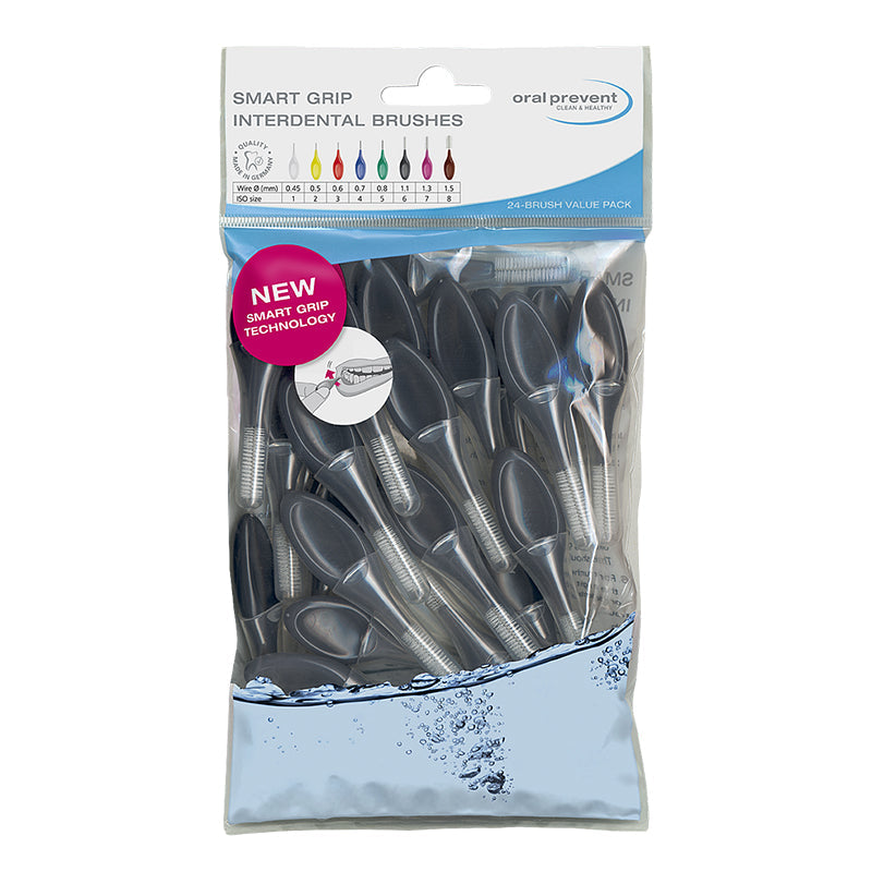 Oral Prevent Smart Grip Ragers Navulzak Zwart 1.1 mm (25 st.)-Oral Prevent-Sordent