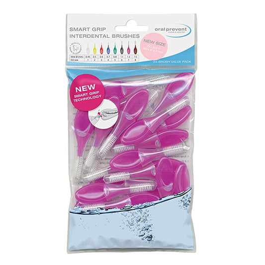 Oral Prevent Smart Grip Ragers Navulzak Lila 1.3 mm (25 st.)-Oral Prevent-Sordent