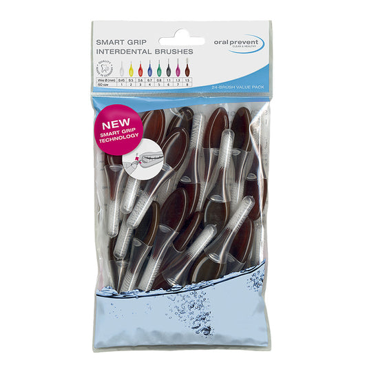 Oral Prevent Smart Grip Ragers Navulzak Bruin 1.5 mm (25 st.)-Oral Prevent-Sordent