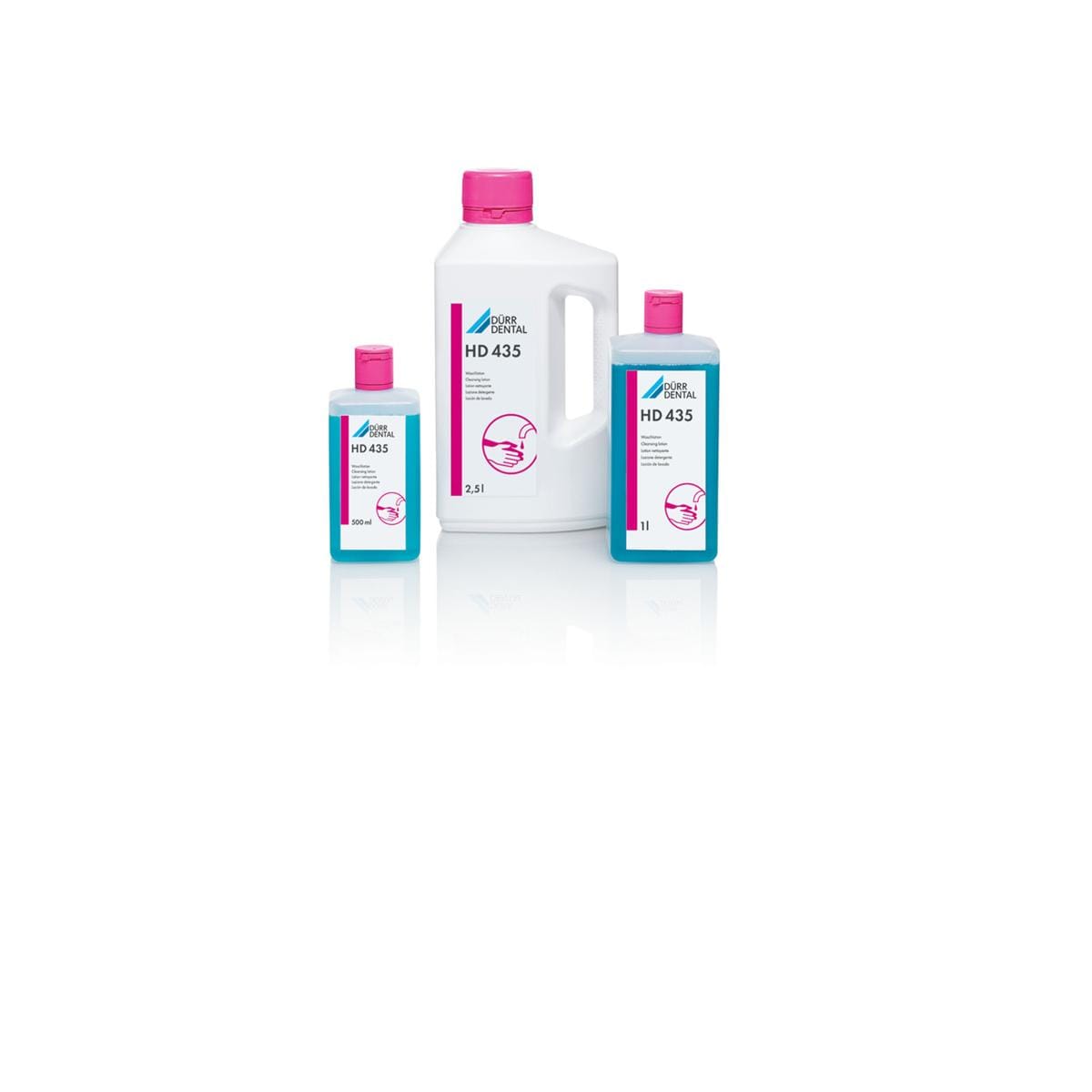Dürr HD 435 Milde Handwaslotion Zeepvrij (500 mL / 2.5 L)-Dürr-Sordent