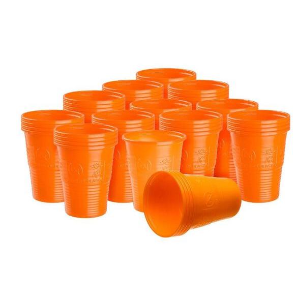 Akzenta Top PP Plastic Drinkbekers 200 mL - Div. Kleuren en Aantallen-Akzenta-Sordent