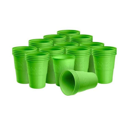 Akzenta Top PP Plastic Drinkbekers 200 mL - Div. Kleuren en Aantallen-Akzenta-Sordent