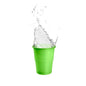 Akzenta Top PP Plastic Drinkbekers 200 mL - Div. Kleuren en Aantallen-Akzenta-Groen-100 st.-Sordent