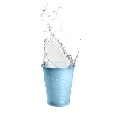 Akzenta Top PP Plastic Drinkbekers 200 mL - Div. Kleuren en Aantallen-Akzenta-Lichtblauw-100 st.-Sordent