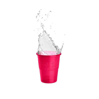 Akzenta Top PP Plastic Drinkbekers 200 mL - Div. Kleuren en Aantallen-Akzenta-Fuchsia-100 st.-Sordent