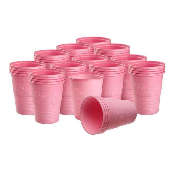 Akzenta Top PP Plastic Drinkbekers 200 mL - Div. Kleuren en Aantallen-Akzenta-Sordent