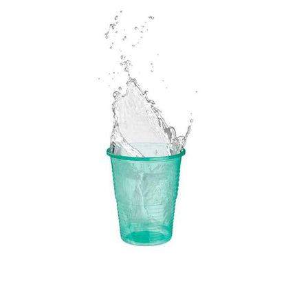 Akzenta Top PP Plastic Drinkbekers 200 mL - Div. Kleuren en Aantallen-Akzenta-Donkergroen-100 st.-Sordent
