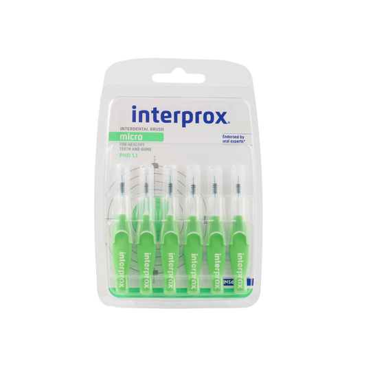 Interprox® Ragers Micro groen PHD 1,1 - Blister (6 st.)-Dentaid-Sordent