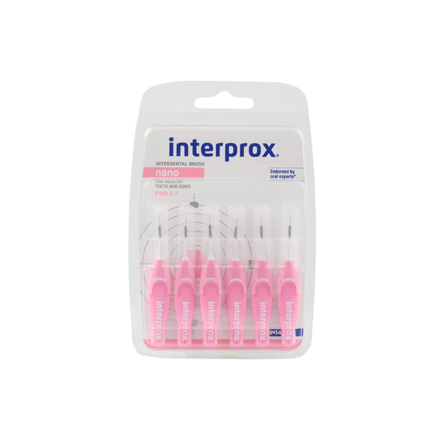 Interprox® Ragers Nano roze PHD 0,7 - Blister (6 st.)-Dentaid-Sordent