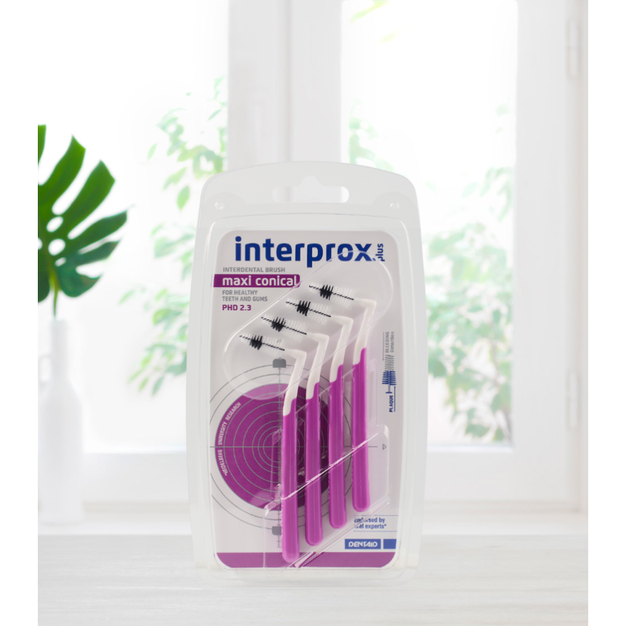 Interprox® Ragers Plus Maxi Conical paars PHD 2,3 - Blister (4 st.)-Dentaid-Sordent