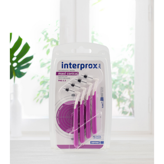 Interprox® Ragers Plus Maxi Conical paars PHD 2,3 - Blister (4 st.)-Dentaid-Sordent