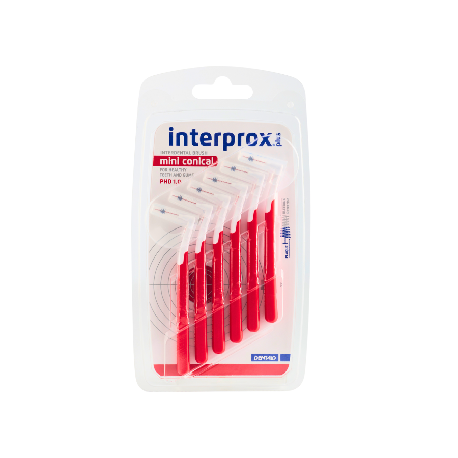 Interprox® Ragers Plus Mini Conical rood PHD 1,2 - Blister (6 st.)-Dentaid-Sordent