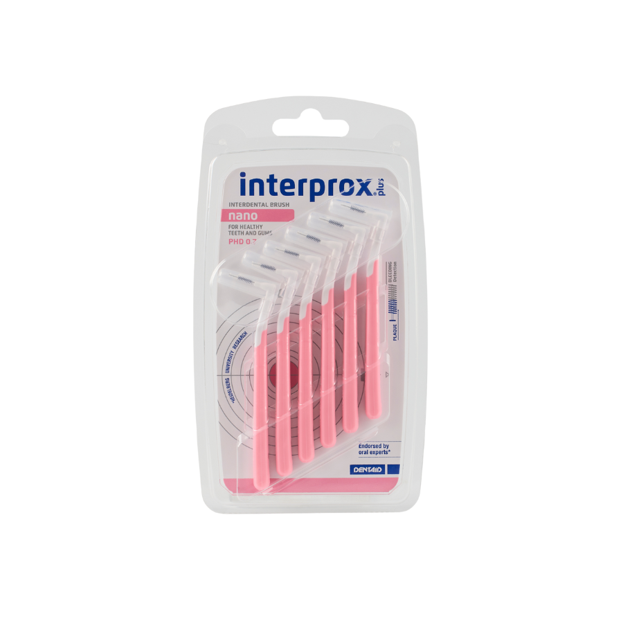 Interprox® Ragers Plus Nano roze PHD 0,7 - Blister (6 st.)-Dentaid-Sordent