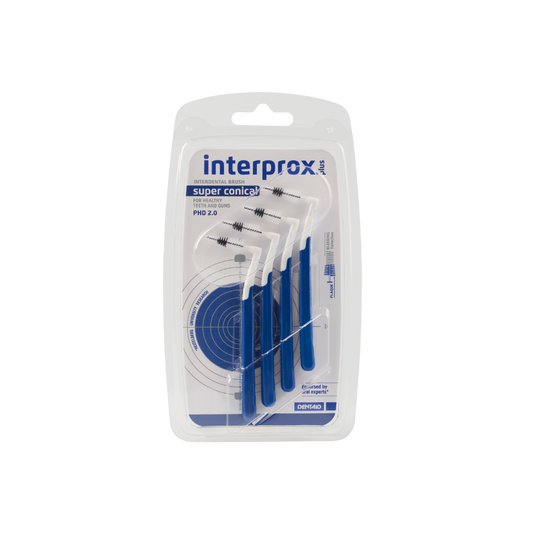 Interprox® Ragers Plus Super Conical donkerblauw PHD 2,0 - Blister (4 st.)-Dentaid-Sordent