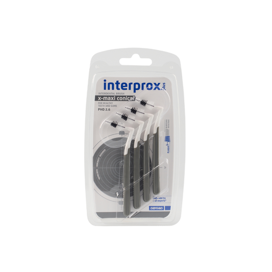 Interprox® Ragers Plus X Maxi Conical grijs PHD 2,6 - Blister (4 st.)-Dentaid-Sordent