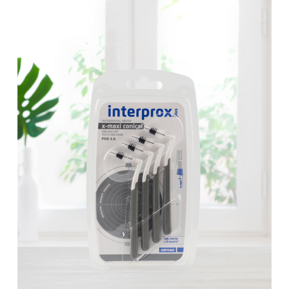 Interprox® Ragers Plus X Maxi Conical grijs PHD 2,6 - Blister (4 st.)-Dentaid-Sordent