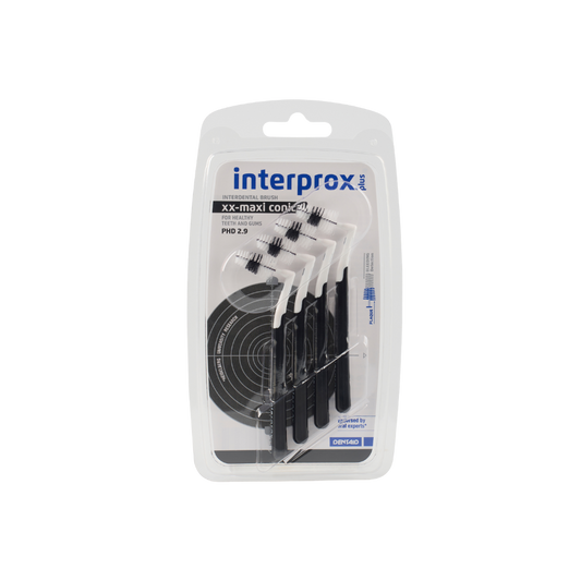 Interprox® Ragers Plus XX Maxi Conical zwart PHD 2,9 - Blister (4 st.)-Dentaid-Sordent