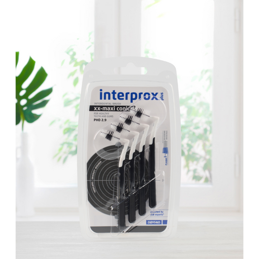 Interprox® Ragers Plus XX Maxi Conical zwart PHD 2,9 - Blister (4 st.)-Dentaid-Sordent