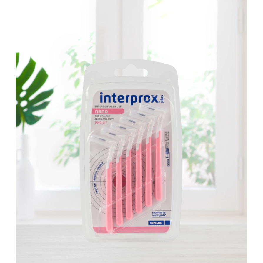 Interprox® Ragers Plus Nano roze PHD 0,7 - Blister (6 st.)-Dentaid-Sordent
