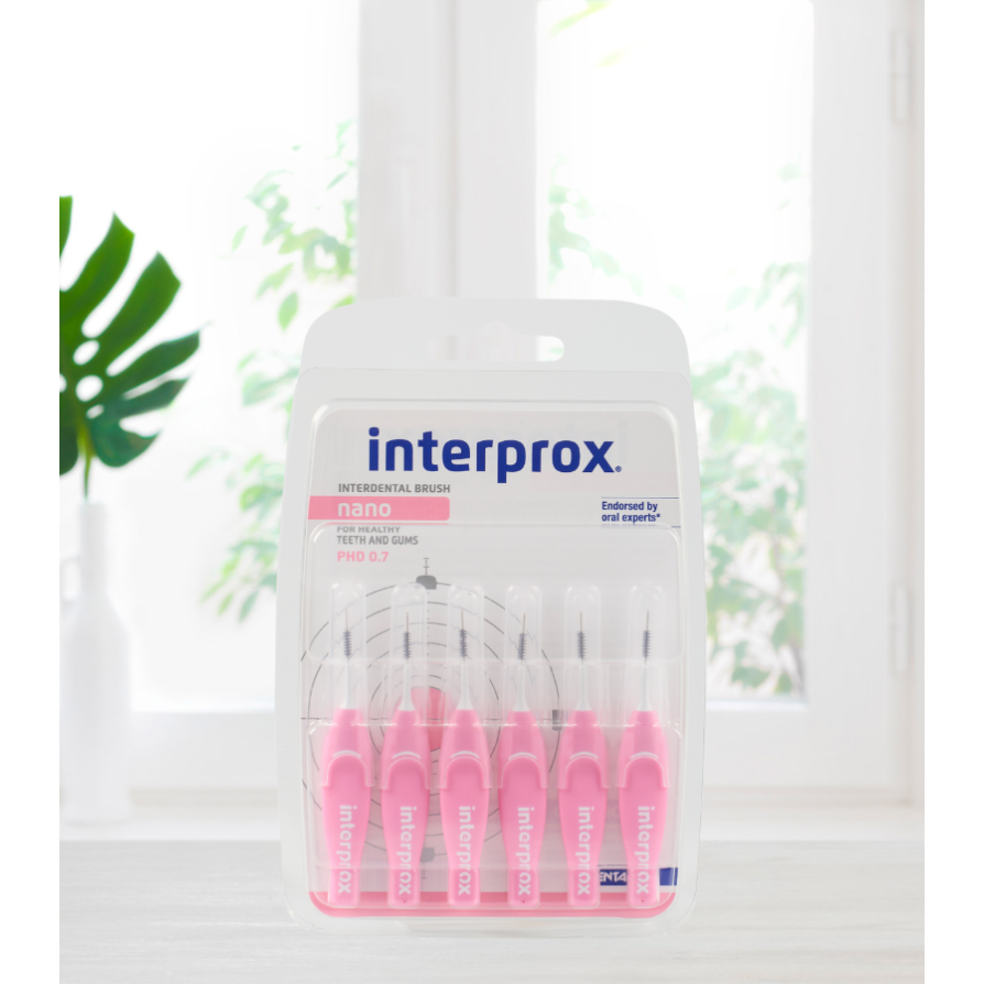 Interprox® Ragers Nano roze PHD 0,7 - Blister (6 st.)-Dentaid-Sordent