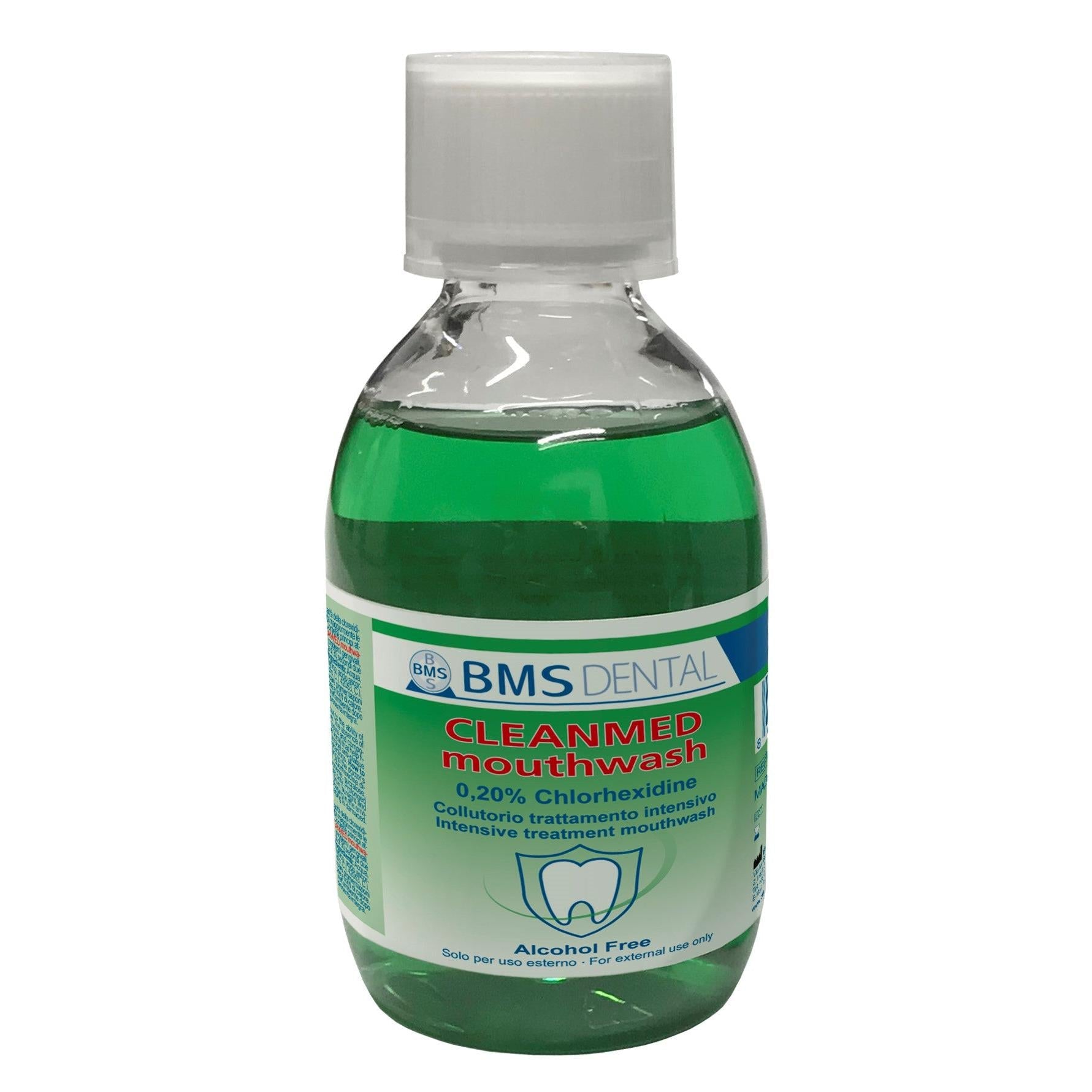 BMS Dental Cleanmed Alcoholvrije Mondspoeling (250 / 500 mL)-Disposables-BMS Dental-Sordent
