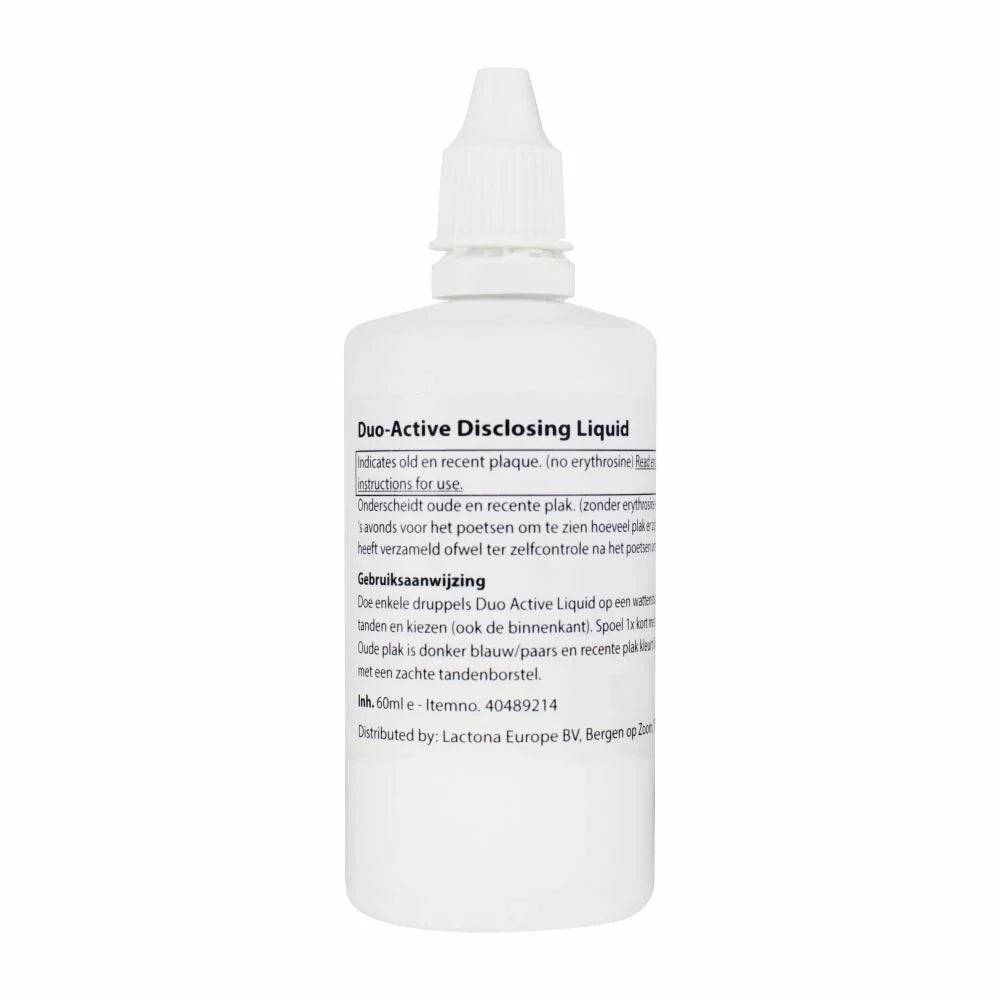 Lactona Duo-active disclosing liquid - Plaqueverklikker (60 mL)-Lactona-Sordent