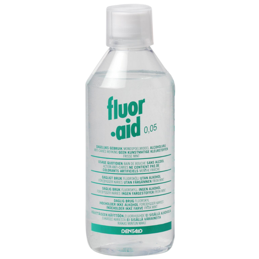 Fluor·Aid® Mondspoelmiddel met Natriumfluoride (500 mL)-Dentaid-Sordent