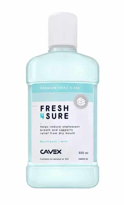Cavex Fresh4Sure Mouthwash | 500 mL
