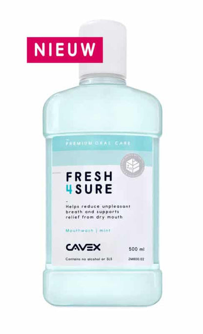 Cavex Fresh4Sure Mouthwash | 500 mL