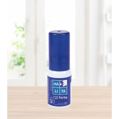 Halita® Forte Mondspray / Oral Spray - Extra frisse mintsmaak (15 mL)-Dentaid-Sordent