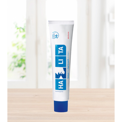 Halita® fluoride Tandpasta tegen slechte adem (75 mL)-Dentaid-Sordent