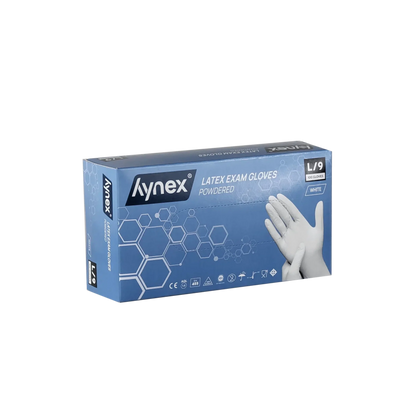 5.0 g - INTCO Latex handschoenen Gepoederd Wit (100 st.)-Disposables-INTCO-Sordent