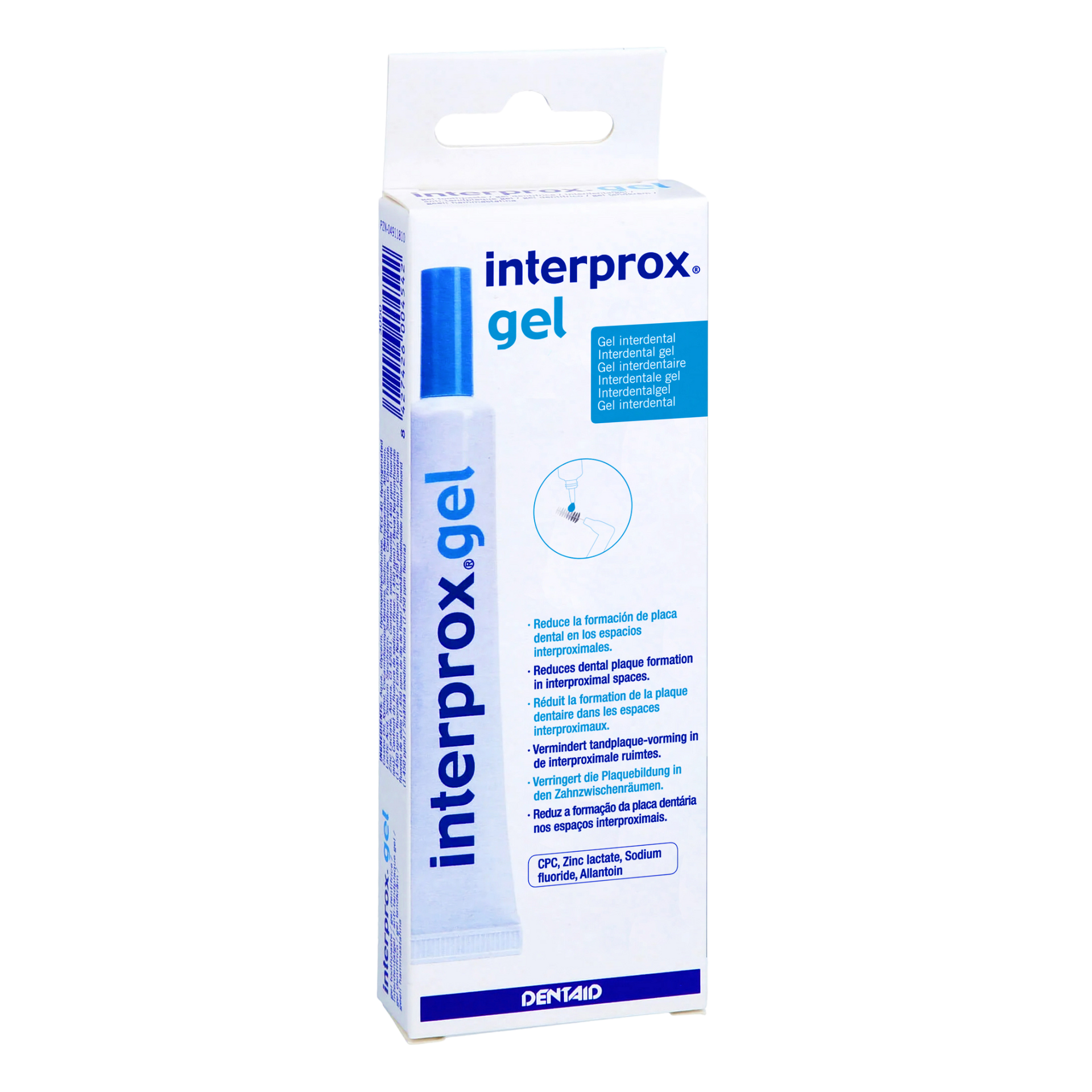 Interprox® Ragergel effectief tegen cariës + tandvleesprobleem (20 mL)-Dentaid-Sordent