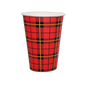 1000 st Schotse Ruit Scotty Kartonnen Bekers 200 mL / 7.5 oz-Drinkbekers-Sordent-Sordent
