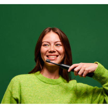 Boombrush Sonische Tandenborstel (Zwart/Wit) – 90 Dagen Batterij-Boombrush-Sordent