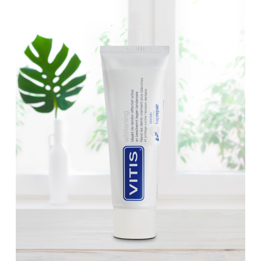 Vitis® Whitening Tandpasta - Voor dagelijks gebruik - (75 mL)-Dentaid-Sordent