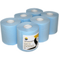 KURTT Poetsrollen Blauw Midi 2-laags gerecycled 20 cm x 150 m (6 rollen)-KURTT-Sordent