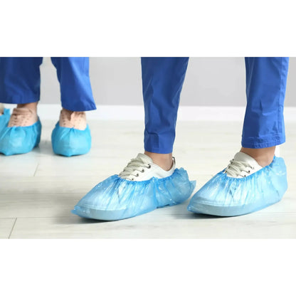 Santex Wegwerp Overshoes Schoenhoesjes Blauw (100 / 1000 / 2000 st.)-Disposables-Santex-Sordent