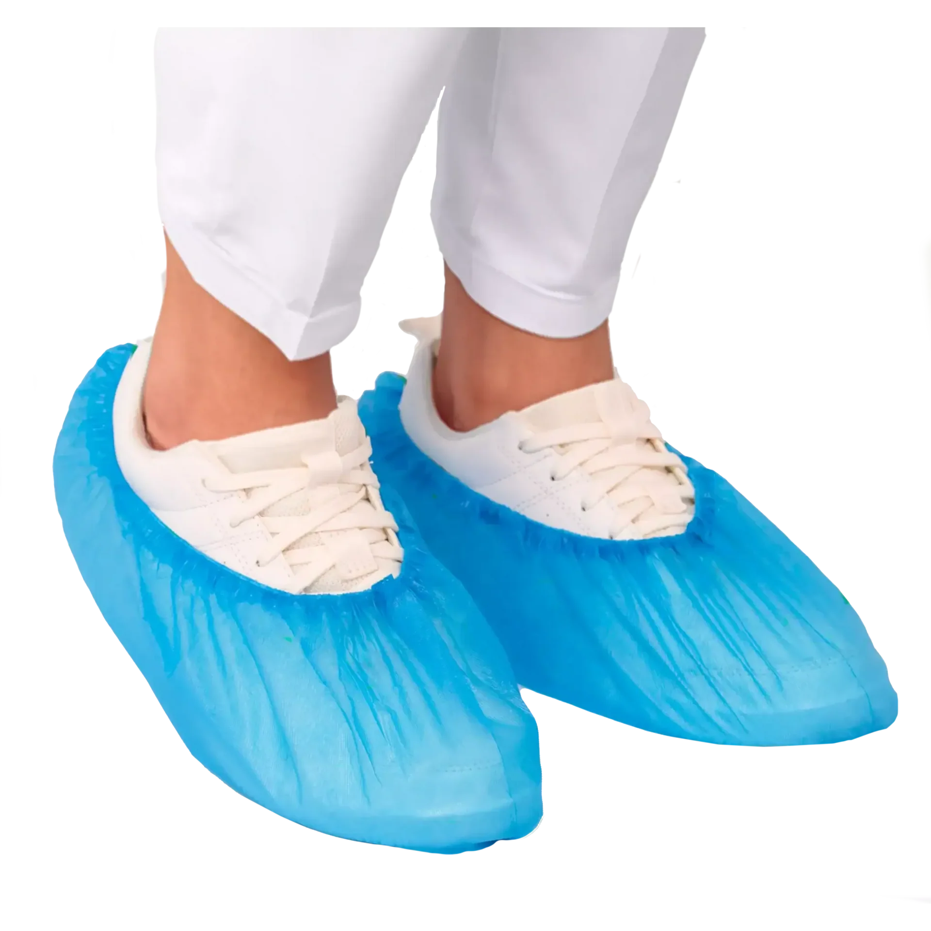 Santex Wegwerp Overshoes Schoenhoesjes Blauw (100 / 1000 / 2000 st.)-Disposables-Santex-Sordent