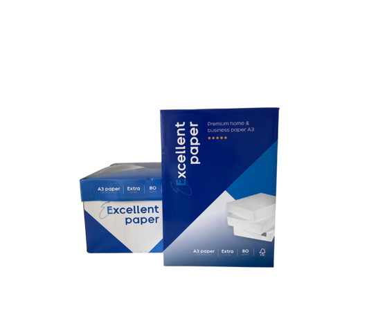 A3 Printpapier Wit 80 g – Excellent Paper – 2500 Vel (5x500 st.)